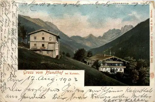 Kufstein, Kaisergebirge und Umgebung/Tirol - Pfandlhof bei Kufstein -330820