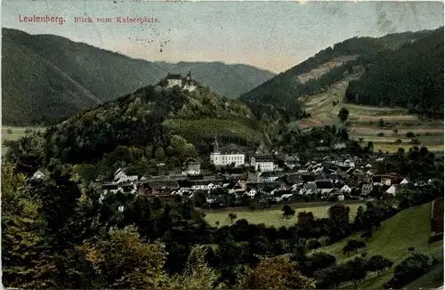 Bad Leutenberg i.Th. und Umgebung - Blick vom Kaiserplatz -330386