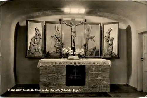 Arnstadt/Thür. - Marienstift - Altar in der Kapelle -332184