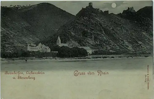 Bornhofen - Gruss vom Rhein -403862