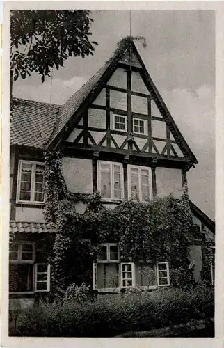 Meiningen, Altes Fachwerkhaus -331354