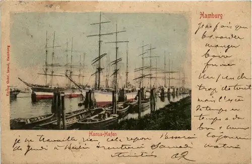 Hamburg - Hansa-Hafen -330986