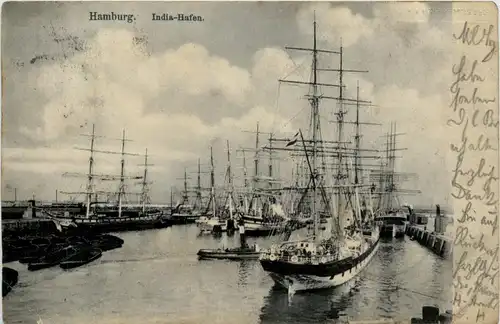 Hamburg - India-Hafen -331046