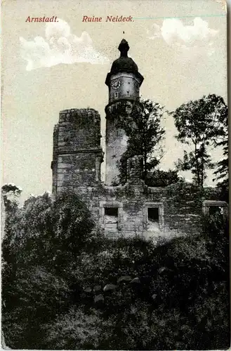 Arnstadt/Thüri. - Ruine Neideck -331700