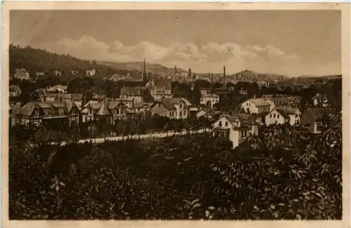 Arnstadt/Thür. - vom Kübelberg mit Wachsenburg im Hintergrund -330618