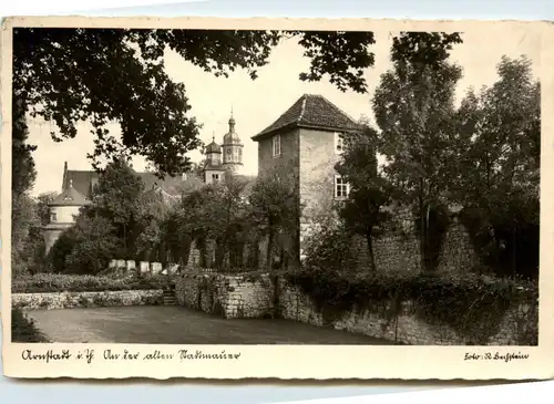 Arnstadt/Thür. - An der alten Stadtmauer -331452