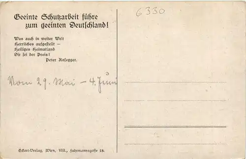 Kufstein/Tirol - Schutzvereinstagung Pfingstein 1925 -332358