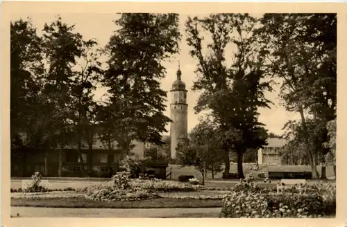 Arnstadt/Thür. - Stadtpark mit Neideckturm -331974