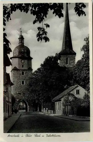 Arnstadt/Thür. - Ried und Jacobsturm -331740