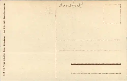 Arnstadt/Thür. - Partie m. Gymnasium, alter Papiermühle -332570