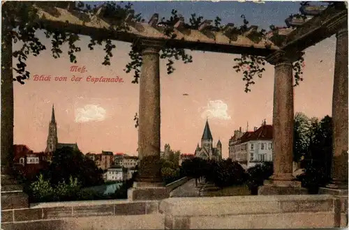 Metz - Blick von der Esplanade - Feldpost -403788