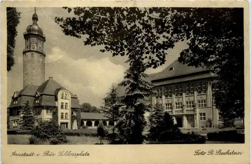 Arnstadt/Thüri. - Schlossplatz -331672