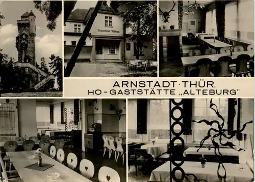 Arnstadt/Thür. - HO-Gaststätte Alteburg -332114