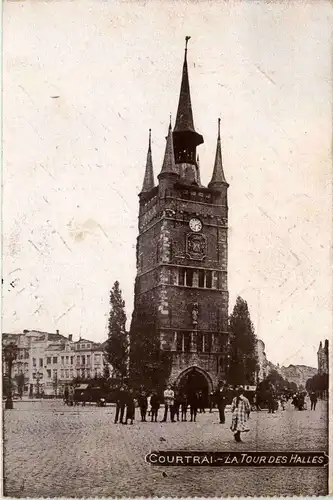 Courtrai - La Tour des Halles - Feldpost -403778