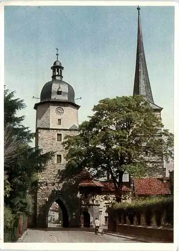 Arnstadt/Thür. - Am Riedtor und Jacobsturm -332270