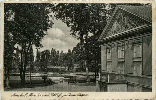 Arnstadt/Thür. - Theater und Schlossgartenanlagen -331852