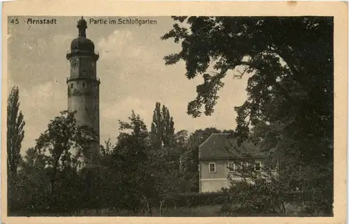 Arnstadt/Thür. - Partie im Schlossgarten -331462