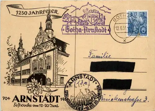 Arnstadt/Thür. - 1250 Jahrfeier -332094