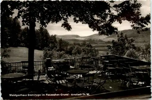 Arnstadt/Thür. - Waldgasthaus Eremitage im Plaueschen Grund -331934