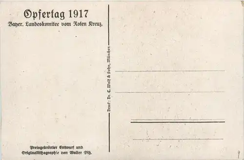 Rotes Kreuz - Opfertag 1917 -264438
