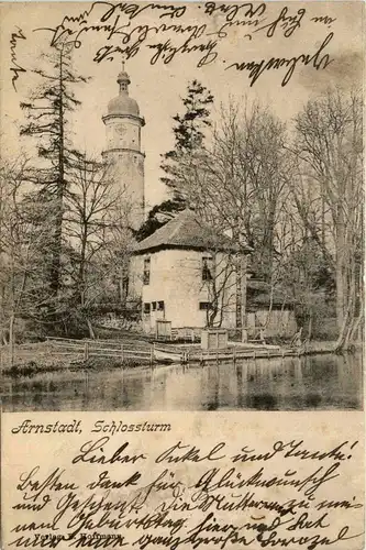 Arnstadt/Thür. - Schlossturm -331858