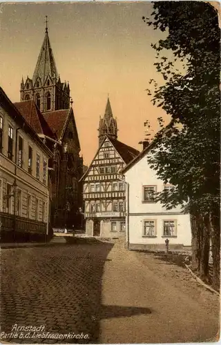 Arnstadt/Thür. - Partei bei der Liebfrauenkirche -331868