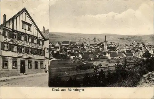 Gruss aus Münsingen - Gasthaus zum Paradies -264976