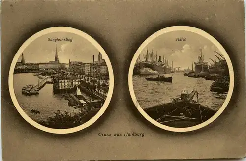 Hamburg - Jungfernstieg - Hafen -332468