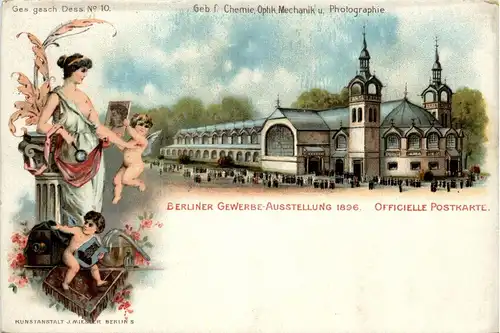 Berliner Gewerbe Ausstellung 18996 - Litho -265078