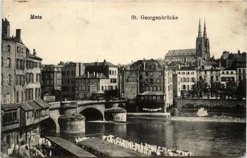 Metz - St. Georgenbrücke - Feldpost -403802