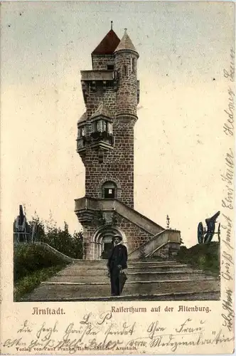 Arnstadt/Thür. - Kaiserturm auf der Alteburg -331982