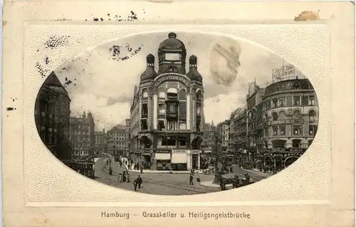 Hamburg - Grasskeller und heiligengeistbrücke -332400