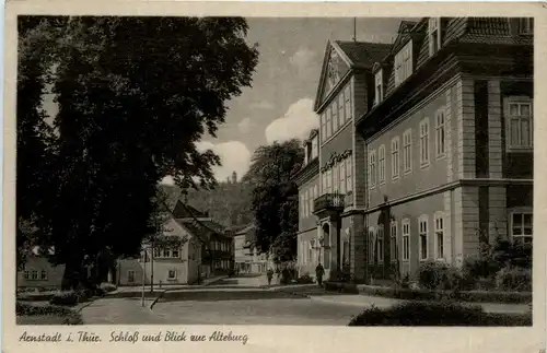 Arnstadt/Thür. - Schloss und Blick zur Alteburg -332004