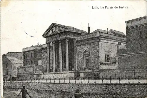 Lille - Le Palais de Justice - Feldpost -403952