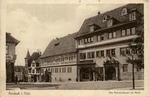 Arnstadt/Thür. - Alte Patrizierhäuser am Markt -332022
