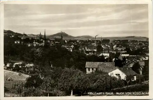 Arnstadt/Thür. - Blick vom Kübelberg -332040