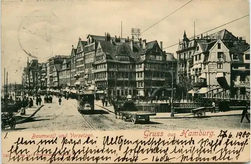 Hamburg - Baumwall und Vorsetzen -332460