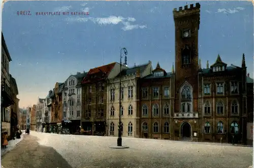 Greiz - Marktplatz -404478