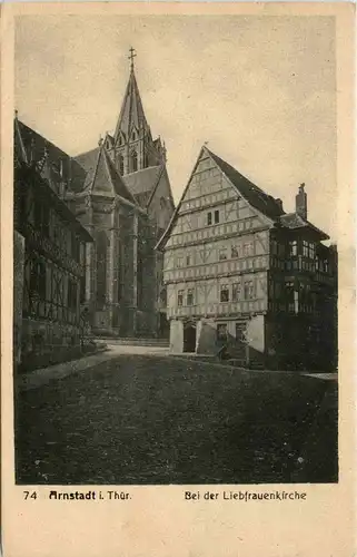 Arnstadt/Thür. - Bei der Liebfrauenkirche -332124