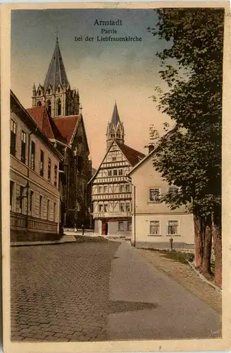 Arnstadt/Thür. - Partie bei der Liebfrauenkirche -332162