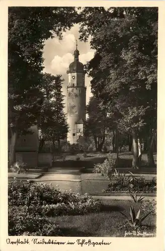 Arnstadt/Thür. - Turm im Schlossgarten -332280