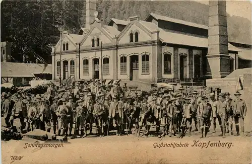 Gusstahlfabrik Kapfenberg Sonntagsmorgen -324124