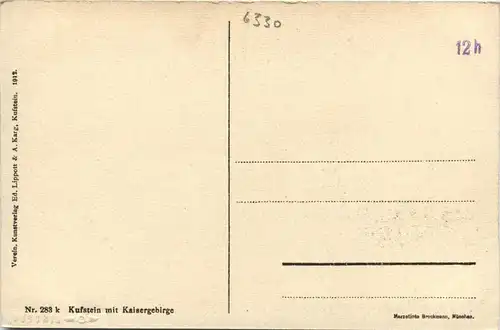 Kufstein/Tirol - mit Kaisergebirge -328122