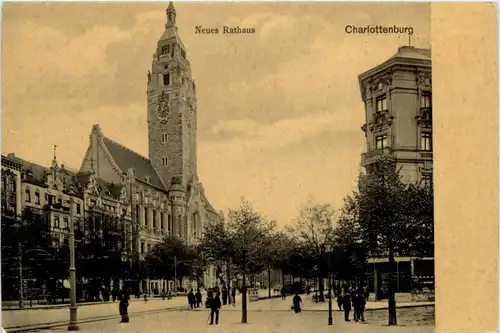 Berlin-Charlottenburg - Neues Rathaus -328618