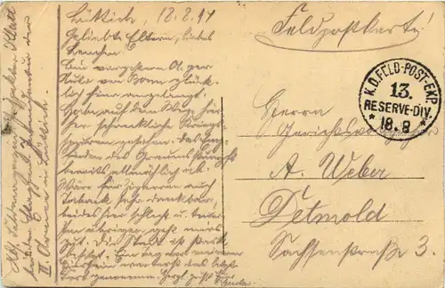 Liege - Maison de l eclusier - Feldpost -403916