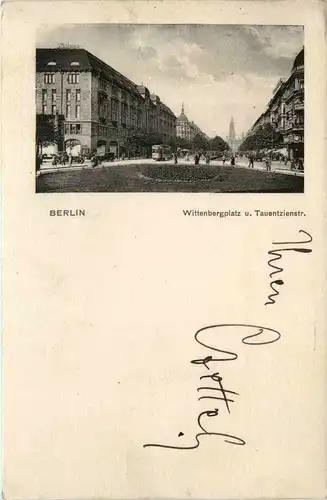 Berlin-Charlottenburg - Tauenzienstrasse und Wittenbergplatz -328814