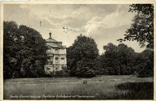 Berlin-Charlottenburg - Partie a.d. Schlosspark, Teeschlösschen -328308