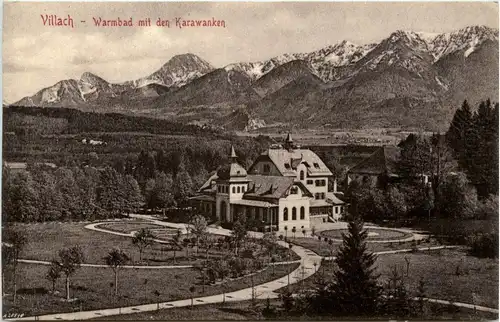 Villach/Kärnten - Warmbad mit den Karawanken -323694