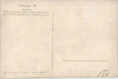 Freiburg i.Br./Baden-Württemberg - Martinstor -328854