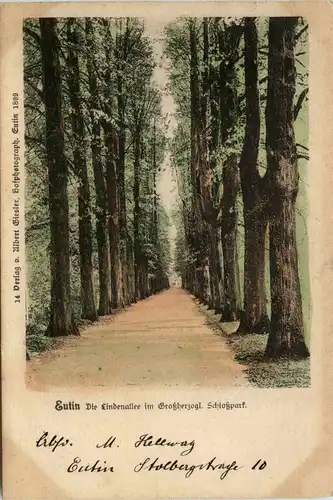 Eutin - Die Lindenallee -281284